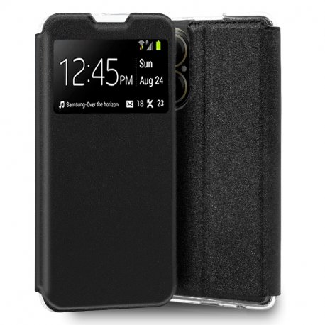 Funda COOL Flip Cover para Realme C67 Liso Negro