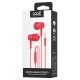 Auriculares 3,5 mm COOL Bear Stereo Con Micro Rojo