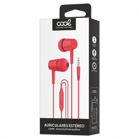 Auricolari 3,5 mm COOL Bear Stereo Con Micro Bianco