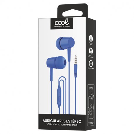 Auricolari 3,5 mm COOL Bear Stereo Con Micro Bianco