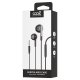 Headphones 3.5 mm COOL Care Stereo With Micro Black