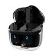 Stereo Bluetooth Dual Pod Earbuds COOL Crystal Black