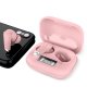 Stereo Bluetooth Headphones Dual Pod Earbuds COOL URBAN Lcd Pink