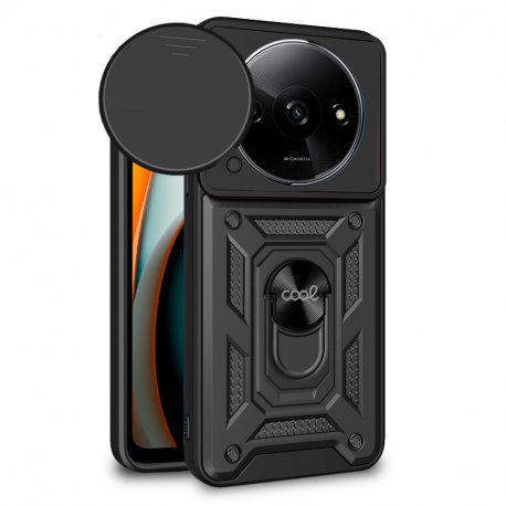 COOL Case for Xiaomi Redmi A3 Hard Ring Black