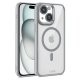 COOL Case for iPhone 15 Magnetic Silver Edge