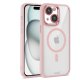 COOL Case for iPhone 15 Magnetic Pink Edge