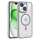 COOL Case for iPhone 15 Plus Magnetic Silver Edge