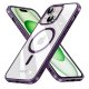 COOL Case for iPhone 15 Plus Magnetic Violet Edge