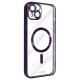 Custodia COOL per iPhone 15 Pro con Bordo Viola Magnetico