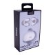 Stereo Bluetooth Dual Pod Earbuds COOL Clip White