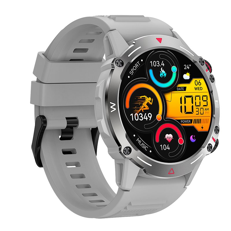 Smartwatch COOL Adventure Grey (AMOLED, Calls, Health, Sport)