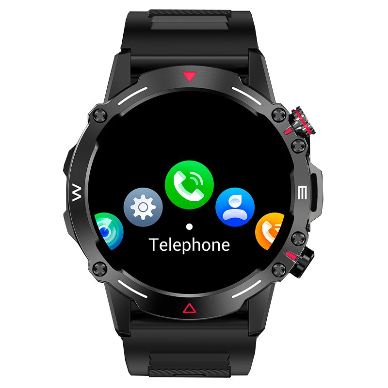 Smartwatch COOL Adventure Black (AMOLED, Calls, Health, Sport)