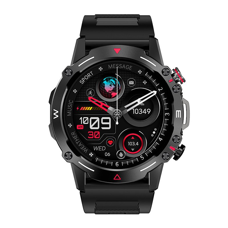 Smartwatch COOL Adventure Black (AMOLED, Calls, Health, Sport)