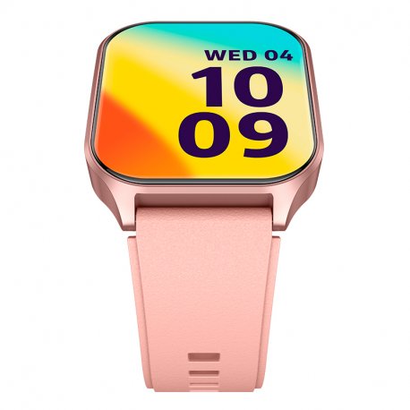 Smartwatch COOL Schermo Amoled Curved Rosa (Chiamate, Sport, Salute)
