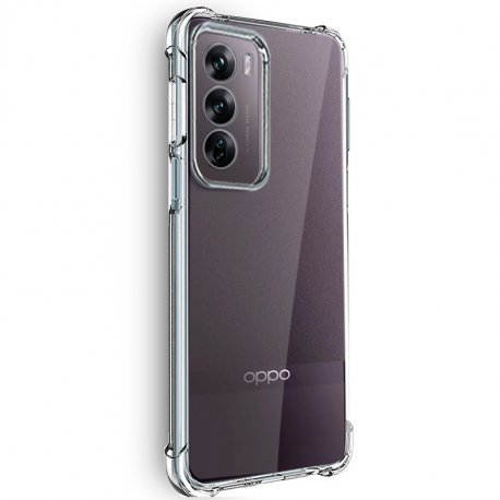 Custodia COOL per Oppo Reno 12 Pro 5G AntiShock trasparente