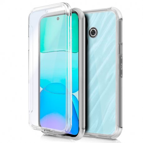 COOL Custodia in silicone 3D per Xiaomi Redmi 13 / Poco M6 (anteriore + posteriore trasparente)