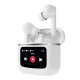 Auscultadores Estéreo Bluetooth Dual Pod COOL Touch Branco