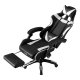 Poltrona Gaming Premium COOL Rest Preto-Branco