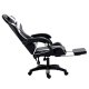 Poltrona Gaming Premium COOL Rest Preto-Branco