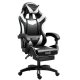 Poltrona Gaming Premium COOL Rest Preto-Branco