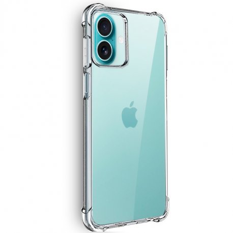 Custodia COOL per iPhone 16 Plus AntiShock Trasparente