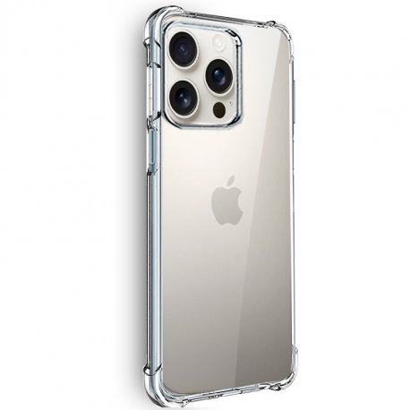 Custodia COOL per iPhone 16 Pro AntiShock Trasparente
