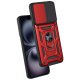 Custodia COOL per IPhone 16 Hard Ring Rosso