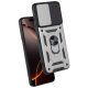 Capa COOL para iPhone 16 Pro Max Hard Ring Prata