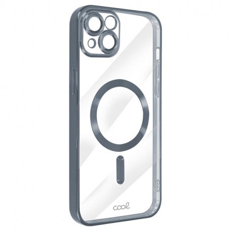 COOL Case for iPhone 16 Magnetic Silver Edge
