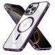 Custodia COOL per iPhone 16 Pro con Bordo Viola Magnetico