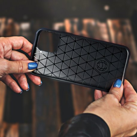 Custodia COOL per iPhone 16 Carbon Black