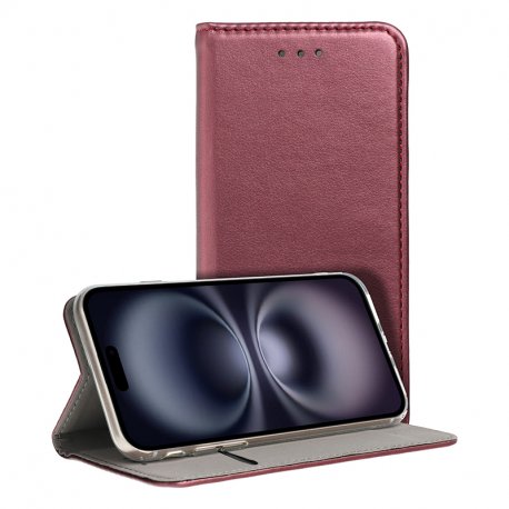 Capa Flip Cover COOL para iPhone 16 Burgundy