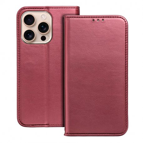 Capa Flip Cover COOL para iPhone 16 Pro Max Burgundy