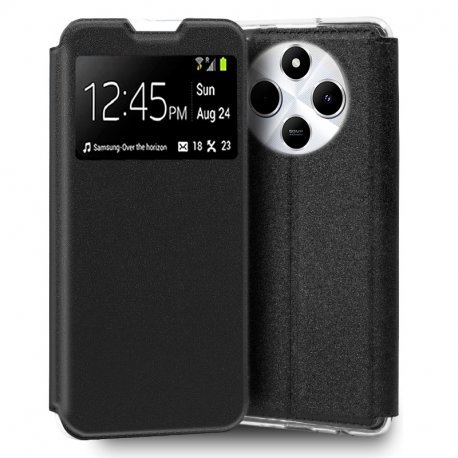 Custodia COOL Flip Cover per Xiaomi Redmi 14C / Poco C75 Smooth Nero
