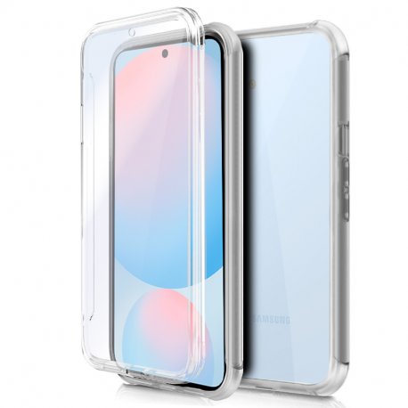 COOL 3D Silicone Case for Samsung S721 Galaxy S24 FE (Transparent Front + Back)