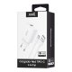 Conector do Carregador de Rede Tipo C COOL Universal 2.4Amp Branco