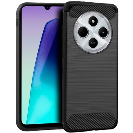 Custodia COOL per Xiaomi Redmi 14C / Poco C75 Carbon Nero