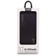 Bateria Externa Universal Power Bank 10.000 mAh (2 x usb / 2.1A) COOL Leather Negro