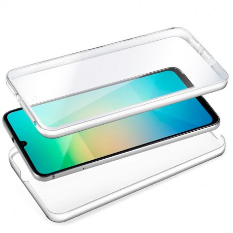 Funda COOL Silicona 3D para Samsung A065 Galaxy A06 (Transparente Frontal + Trasera)