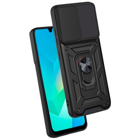 COOL Case for Samsung A165 Galaxy A16 / A16 5G Hard Ring Black