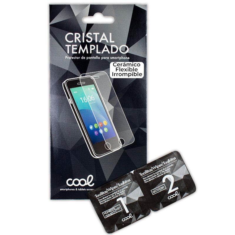 Protector Pantalla Cerámico Flexible COOL para iPhone 13 / 13 Pro / 14 / 16e / 17e
