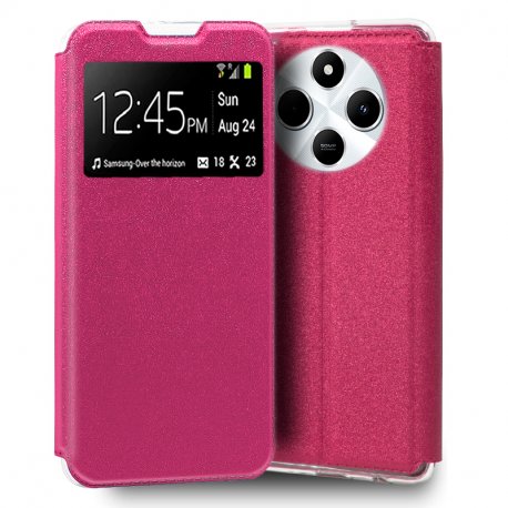 Custodia COOL Flip Cover per Xiaomi Redmi 14C / Poco C75 Smooth Rosa