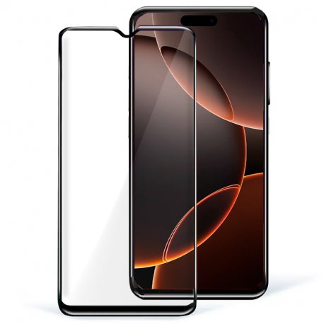 Tempered Glass Screen Protector COOL for iPhone 16 Pro Max (FULL 3D)