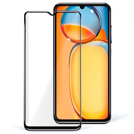 Protetor de ecrã de vidro temperado COOL para Xiaomi Redmi 13C / 13C 5G / Poco C65 (FULL 3D)