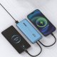 Universal External Battery Power Bank 10,000 mAh + PD 22.5W (2 connections) Blue