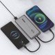 Bateria Externa Universal Power Bank 10.000 mAh PD 22,5W (2 conexões) Cinza