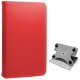 Funda COOL Ebook / Tablet 9.7 - 10 pulg Liso Rojo Giratoria (Panorámica)