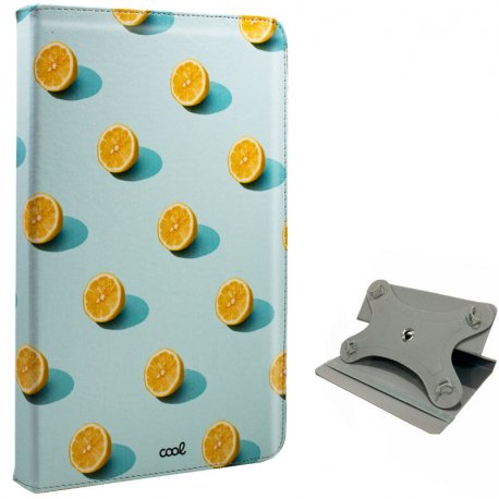 COOL Ebook / Tablet Universal 9.7 - 11 inch Leatherette Case Lemons (Panoramic)