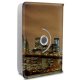 Custodia COOL Ebook / Tablet 9.7 - 10.3 in similpelle in legno girevole (panoramica)