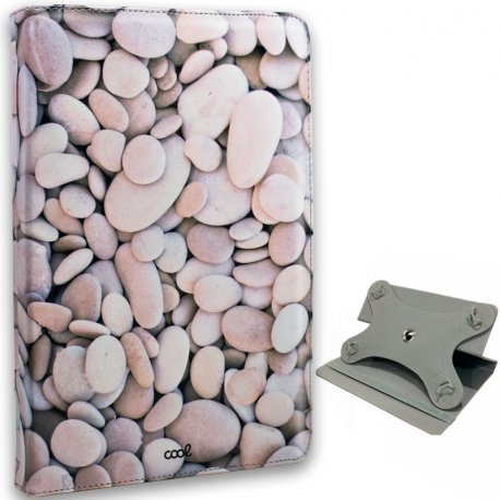 Case COOL Ebook Tablet 9.7 - 11 Inches Universal Drawings Stones (Square)